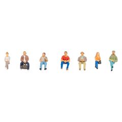 Sitzende Personen I