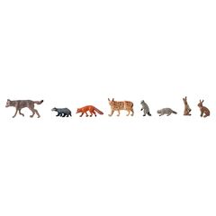 Animaux dans la forêt
