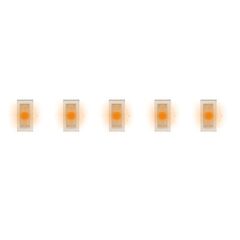 5 LED CMS orange