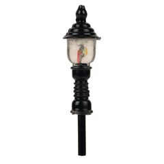 Luminaire de rue LED historique blanc chaud 3 pièces