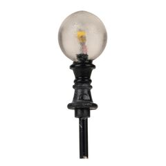 Luminaire de chemin LED Boule blanc chaud 3 pièces