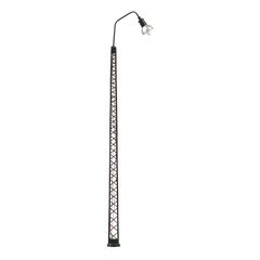 Luminaire LED en arc de mât à grille blanc froid