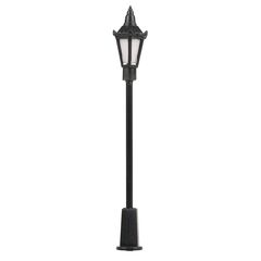 Lanterne de parking LED hexagonale avec couronne blanc chaud