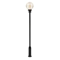 Réverbère de parking LED sphérique blanc chaud