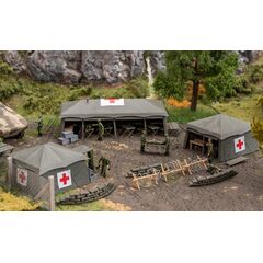 3 tentes sanitaires
