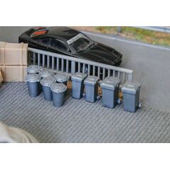 10 poubelles