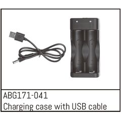 Boîte de charge avec câble USB (Absima 1:14)