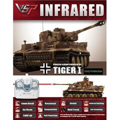 German Tiger I Early Prod. - 2.4G brown camouflage