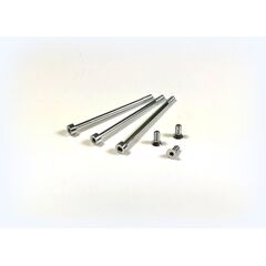 Jeu de vis en aluminium 3x courtes, 3x longues