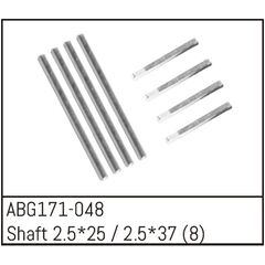 Shaft Set - 2.5*25 (4) /2.5*37 (4)