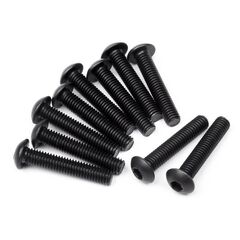Vis à tête bombée M3x16mm (Imbus/10pcs)