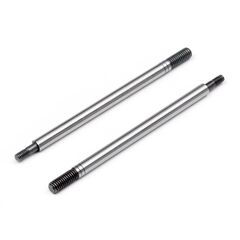 SHOCK SHAFT (REAR/SILVER/2PCS)