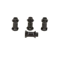 D216 - CHASSIS BRACE POST (BLACK/4pcs)
