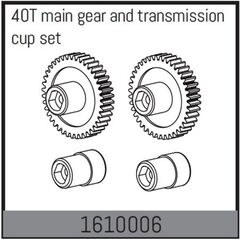 40T main gear and transmission cup set