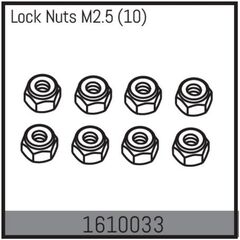 Lock Nuts M2.5 (10)
