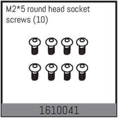 M2*5 round head socket screws (10)