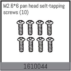 M2.6*6 pan head selt-tapping screws (10)