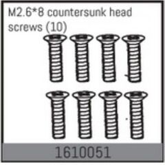 M2.6*8 countersunk head screws (10)