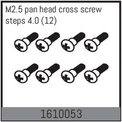 M2.5 pan head cross screw steps 4.0 (12)