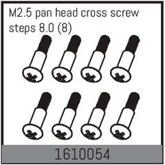 M2.5 pan head cross screw steps 8.0 (8)
