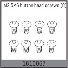 M2.5×6 button head screws (8)