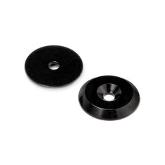 Aluminium Wing Mount Washer (Black/2pcs)