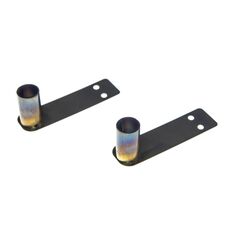 Stahl Auspuff-Atrappe mit LEDs (2)