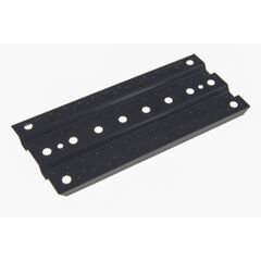 Sandblade en aluminium noir