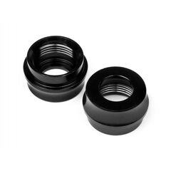 Big bore shock bottom cap (black/2pcs)