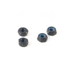 Ecrou nylstop M3 fin - 4pcs