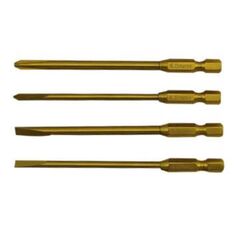 Titanium Tip Power Tool Nut Driver 4.0/5.5/7.0/8.0mm 4pcs/set