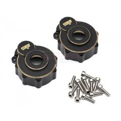 Brass Portal Axle Cover for Traxxas TRX-4, 2pcs.