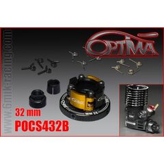OPTIMA 4 Shoes Flywheel set - 32mm Black