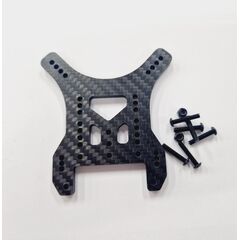 Support d'amortisseur arriere haut en carbone pour HB World Spec (amortisseurs Truggy)