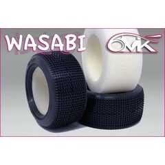 WASABI Rear Tyres in Blue compound + foam inserts (pair)