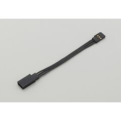 Extension Wire Black (High current) 80mm