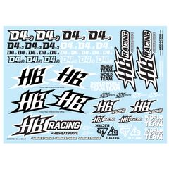 D4 Evo3 Sticker Sheet