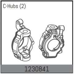C-Hubs Set G/D avec inserts