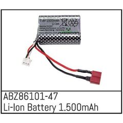 Batterie Li-Ion 7,4V 1.500mAh - Mini AMT (T-Plug)
