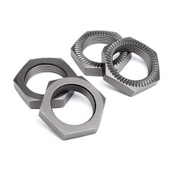 BAJA 5B 2.0 - Ecrou de roue 24mm (GUNMETAL/4pcs)