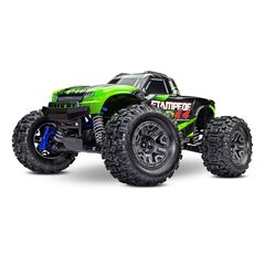 LEM67154-4G-M.TRUCK STAMPEDE 4x4 1:10 4WD EP RTR GREEN BL-2s BRUSHLESS&nbsp; (sans accu et chargeur)u