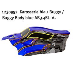 Buggy Karosserie blau AB3.4BL-V2