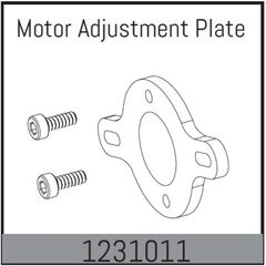 Motorjustierplatte - CR3.4eco