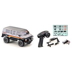 1:18 EVO Crawler Rock Van V2 2-gear gunmetal RTR