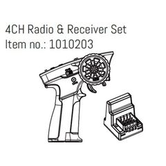 4CH Radio & Receiver Set - GOAT
