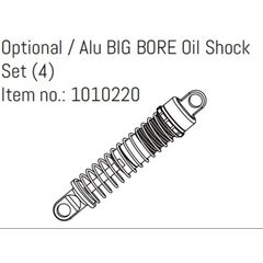 Opt. Alu BIG BORE Oil Shock Set (4)