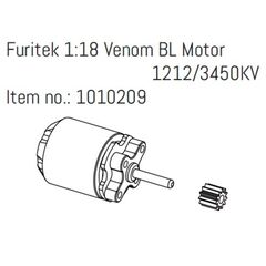 Furitek 1:18 Venom BL Motor 1212/3450KV
