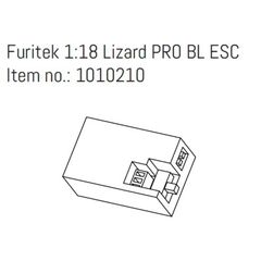 Furitek 1:18 Lizard PRO BL ESC