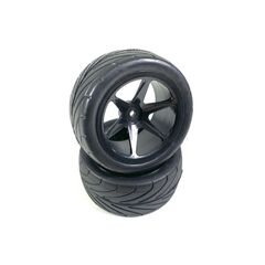 1:10 Buggy Räderset 6 Speichen/Street hinten schwarz (2)