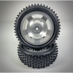 1:10 Aluminium Buggy Räderset 4WD vorne 12mm Hex (2)